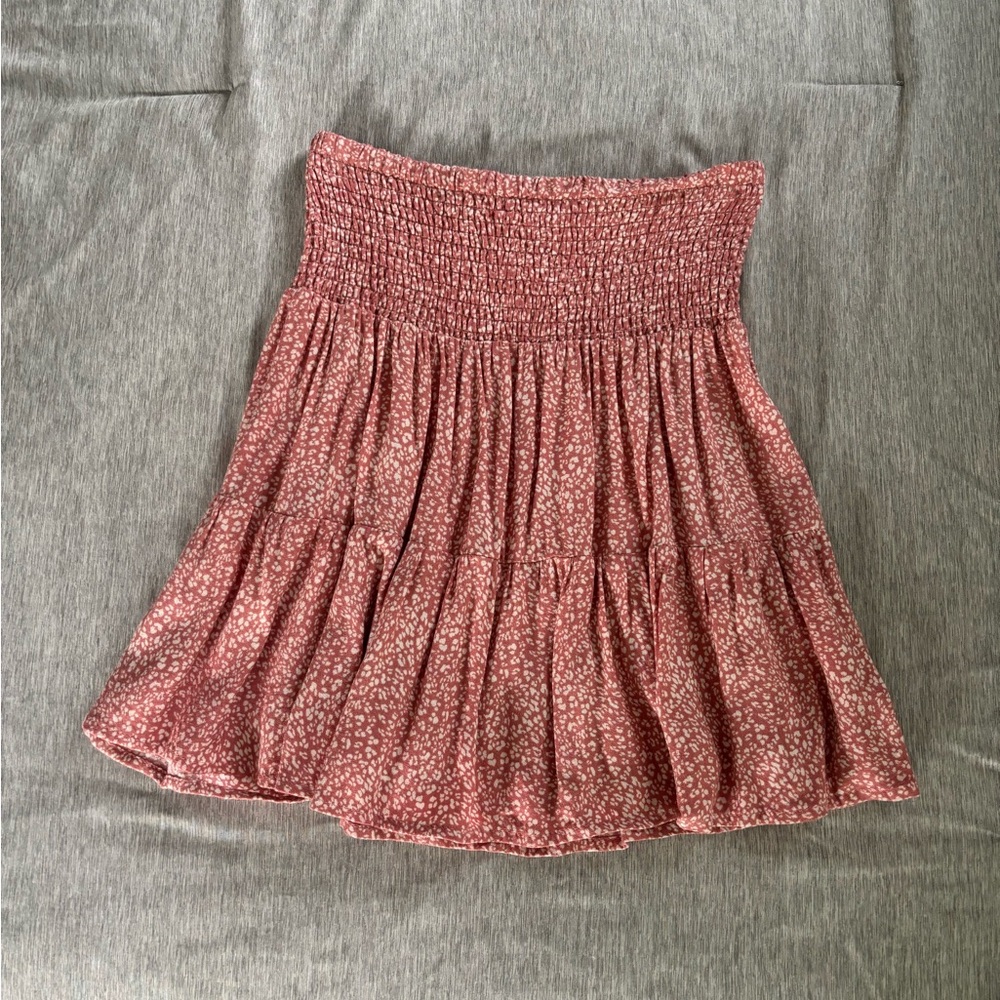 Floral Pink Women's Skirt